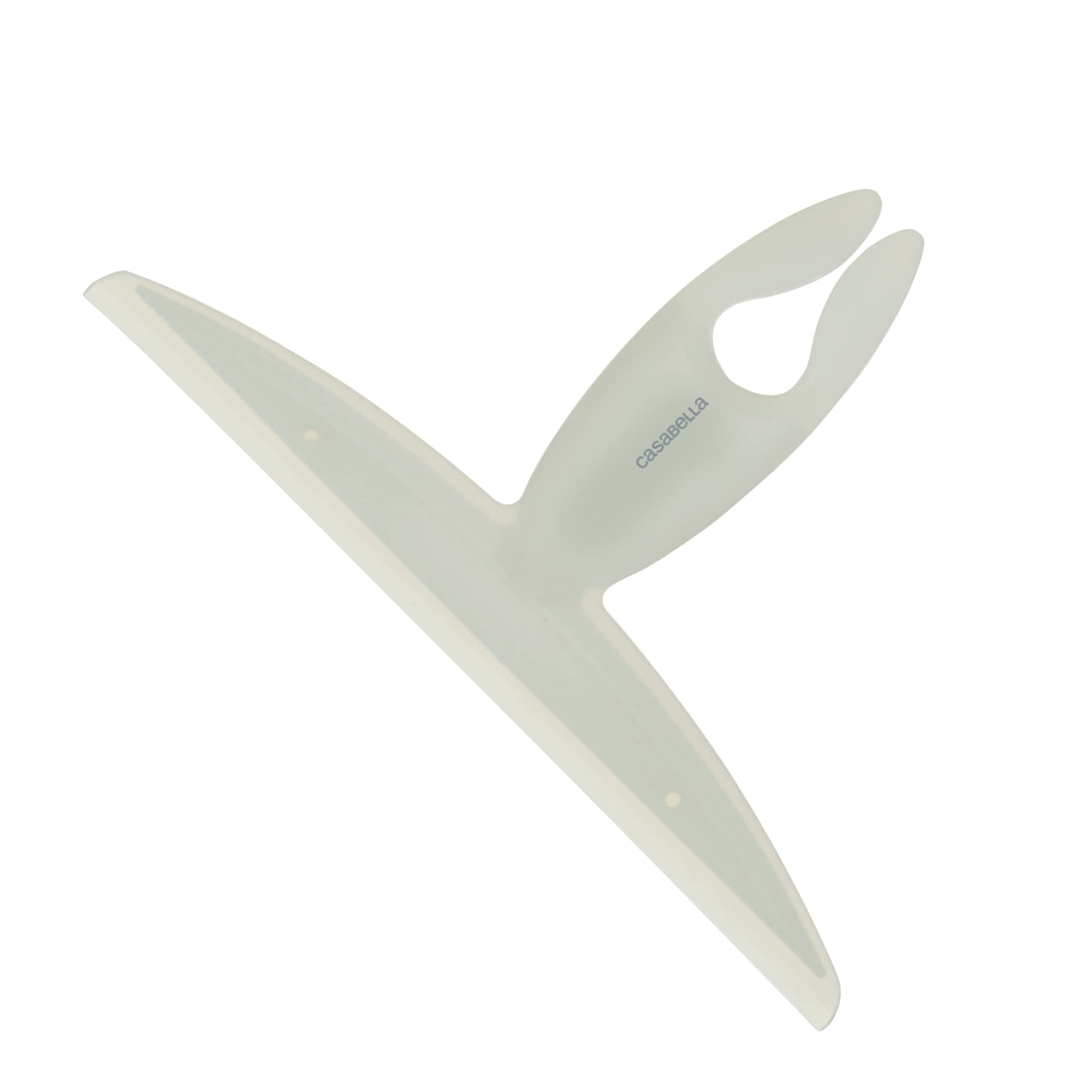 Casabella White Clip on Silicone Squeegee for Bathrooms and Windows
| Casabella 44037 White Clip on Silicone Squeegee f