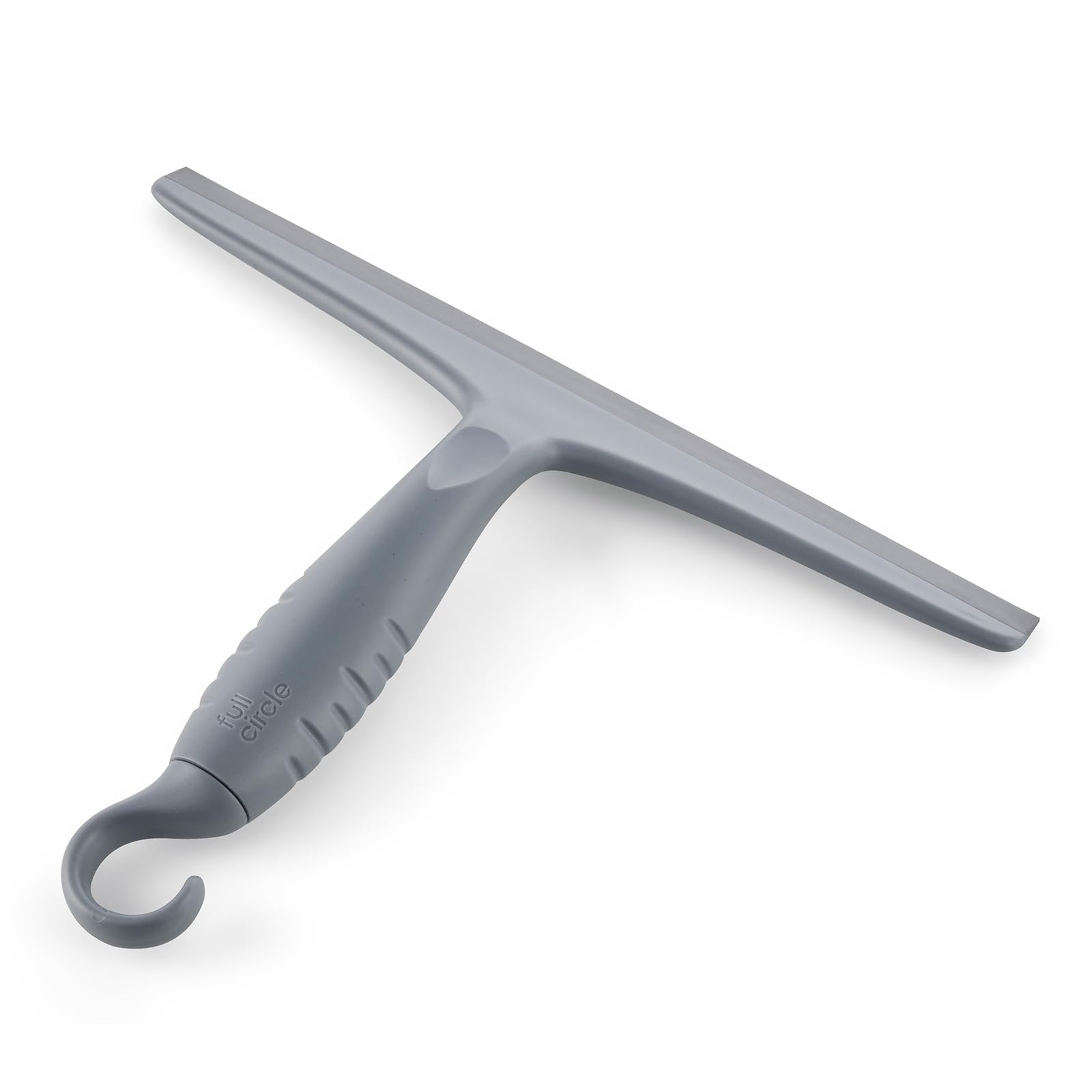 Full Circle Clean Ocean Squeegee - Streak-Free Finish for Shower, Glass, Window, Tile, Windshield - Non-Scratch Cleaning